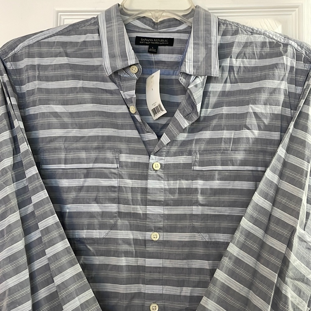 Men’s Banana Republic long sleeve button down